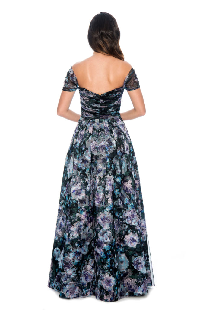 floral long gown