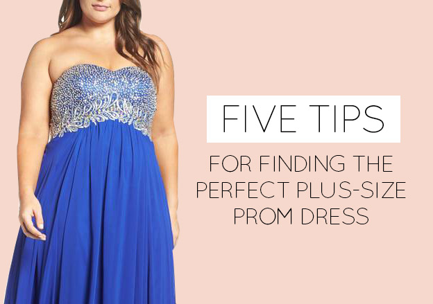 Five Tips for Finding the Perfect Plus-Size Prom Dress